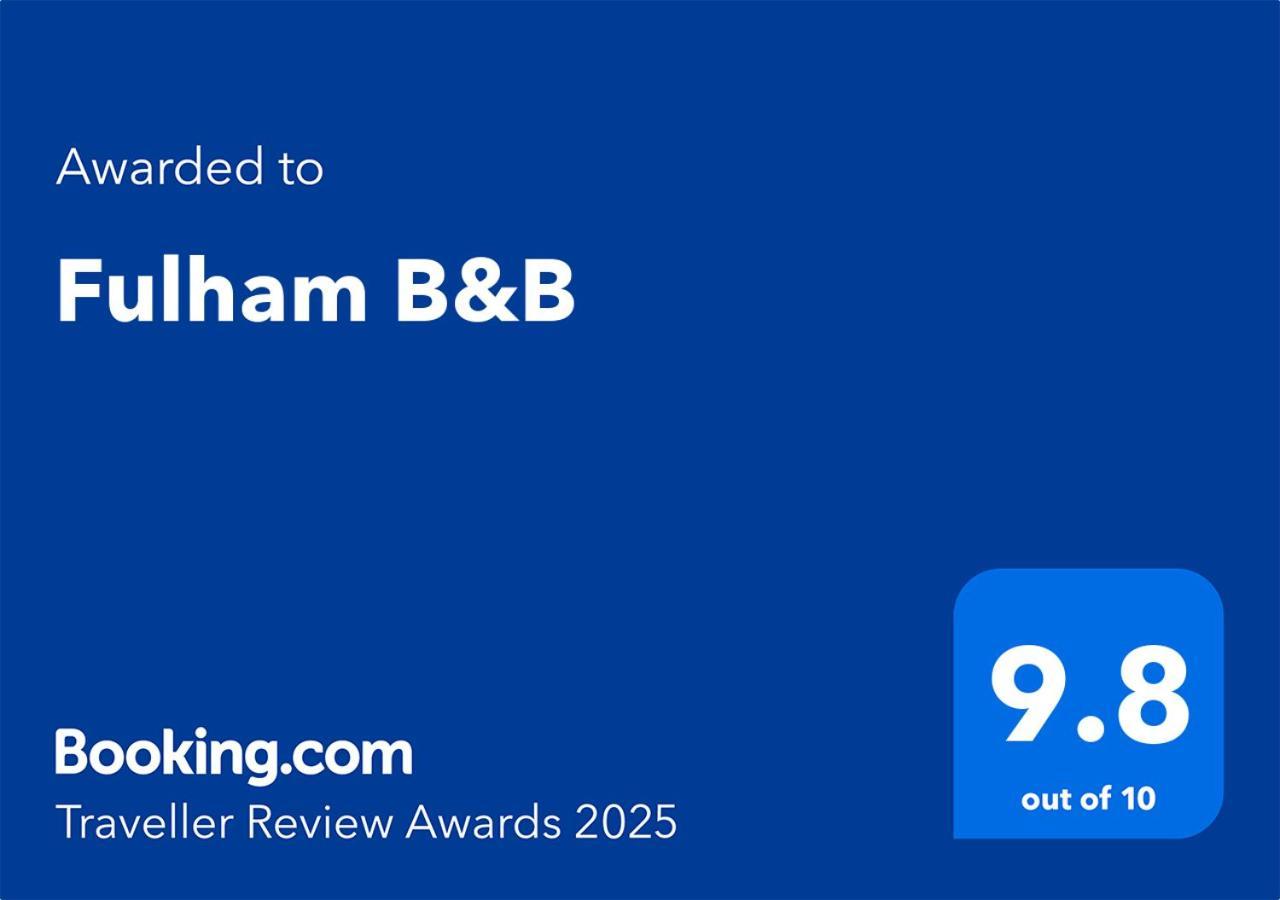 Fulham B&B 런던 외부 사진